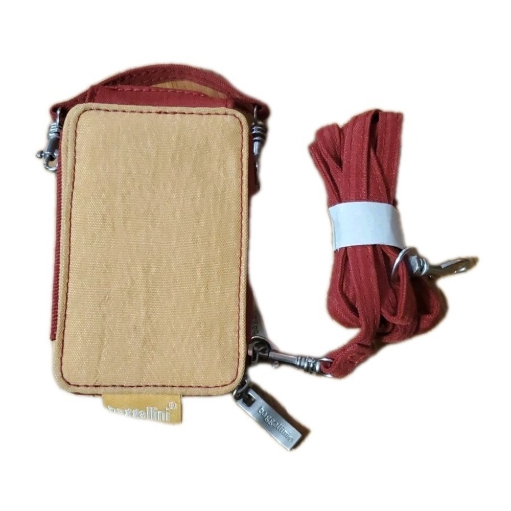 Baggallini Mini Purse Apple Ipod Holder Crossbody Strap Belt Hook